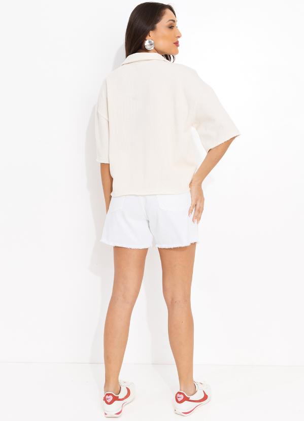 John John - Blusa Polo Bege 4