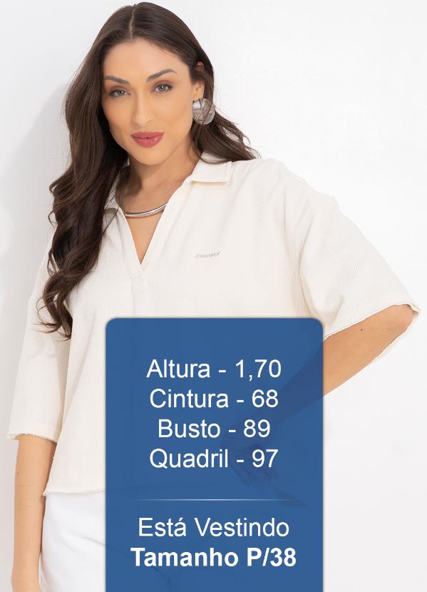 John John - Blusa Polo Bege 5