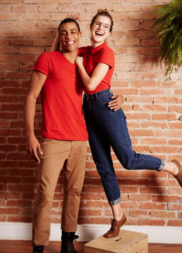 Sale Brands - Polo Vermelho Feminina 3