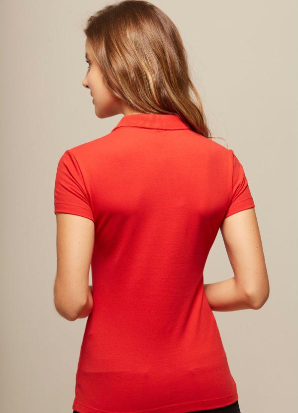 Sale Brands - Polo Vermelho Feminina 4