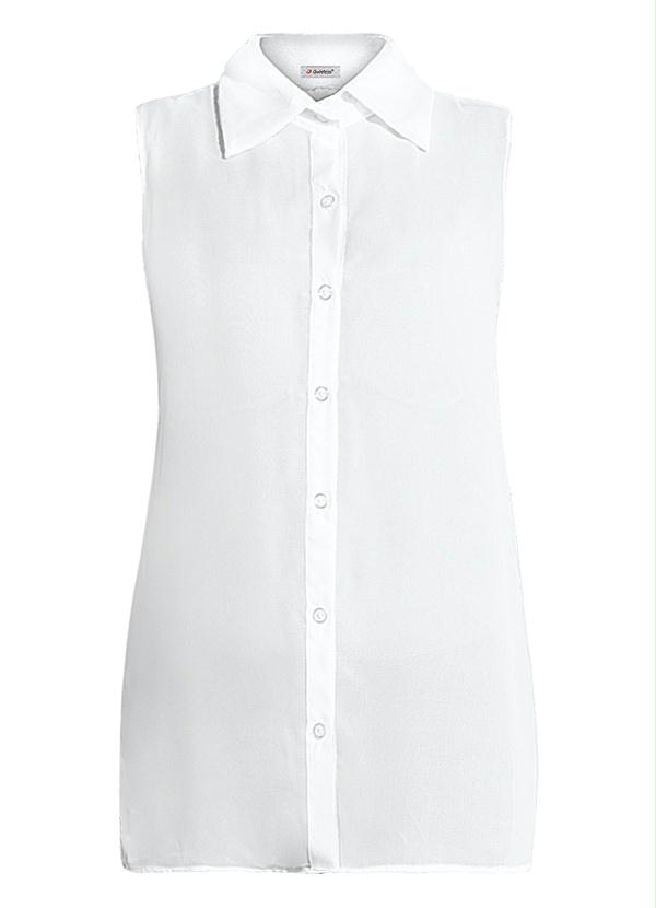 Quintess - Camisa Mullet com Decote Costas Gelo 7