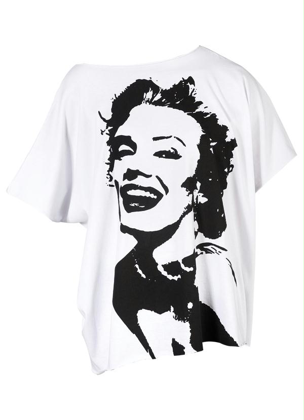 Quintess - Camiseta em Malha de Algodão Branca 4