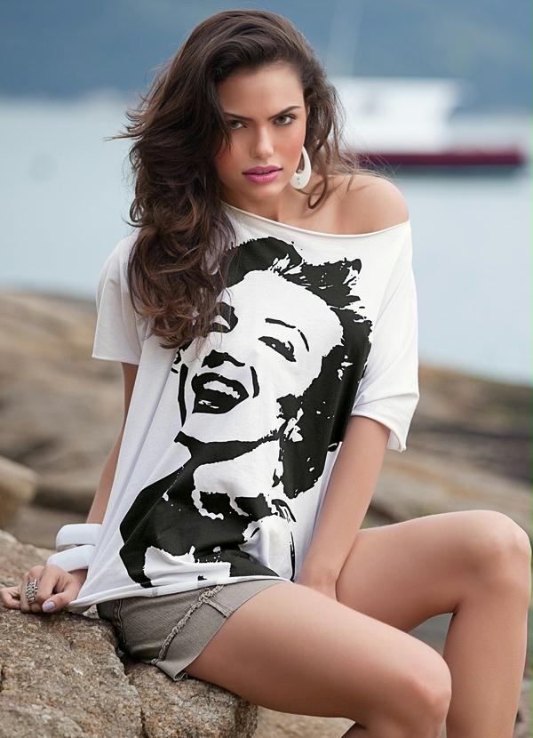 Quintess - Camiseta em Malha de Algodão Branca 6