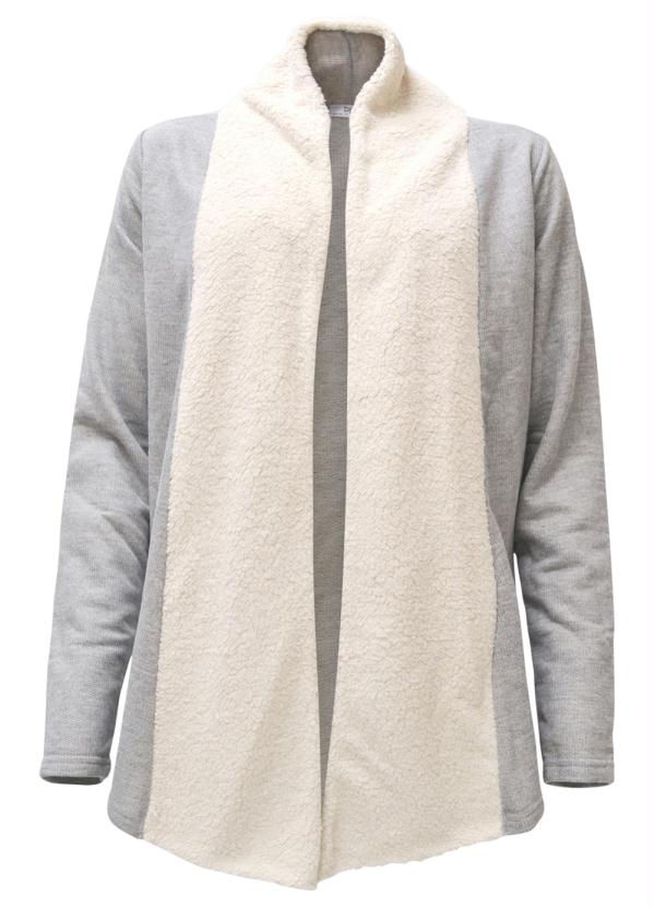 Outlet - Cardigan Cinza 5