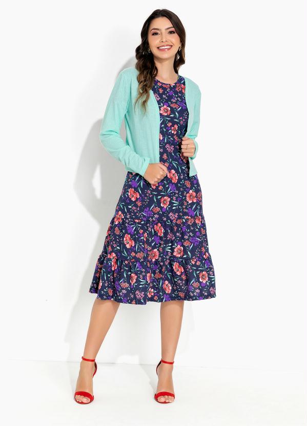 Rosalie - Cardigan Verde Claro Aberto 3