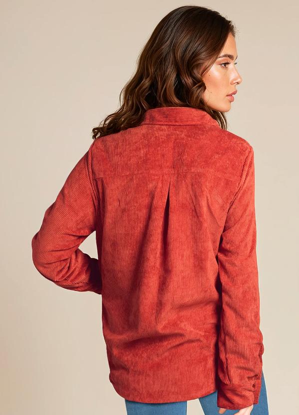 bonprix - Casaco Ferrugem em Veludo Cotelê 2