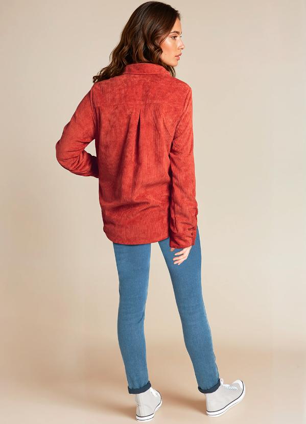 bonprix - Casaco Ferrugem em Veludo Cotelê 4