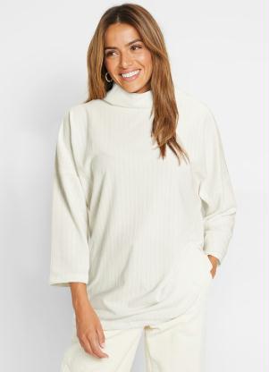 bonprix - Casaco Oversized Off White - BONPRIX