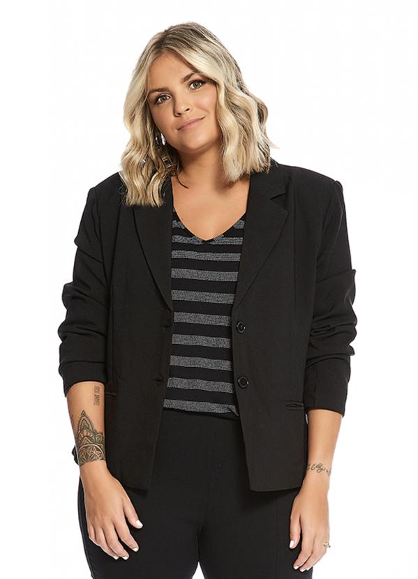 Secret Glam - Casaco Secret Glam Preto