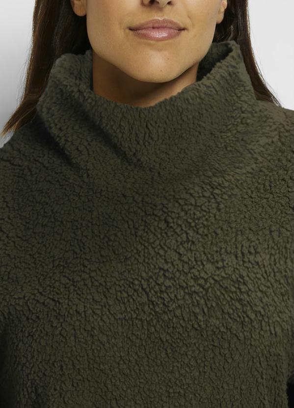 bonprix - Casaco Teddy Verde 3