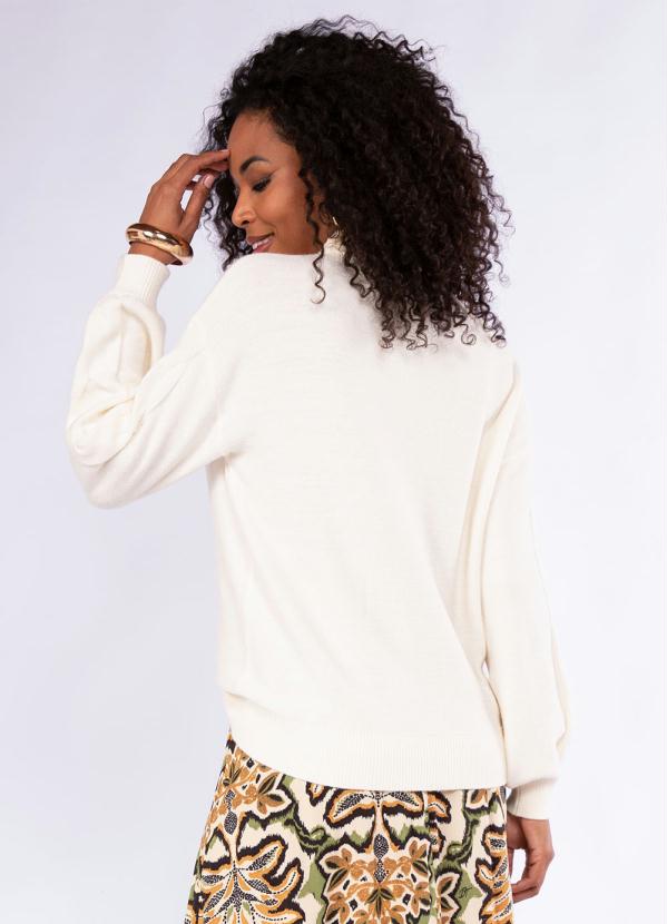 Doce Trama - Suéter Bege 2