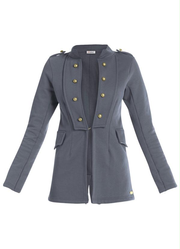 casaco tipo militar feminino