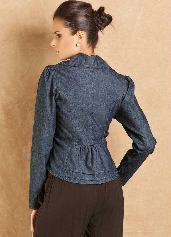 casaquinho feminino jeans