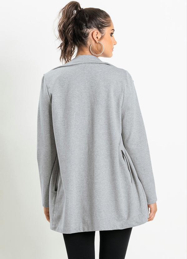 Quintess - Casaco Oversized Mescla 2