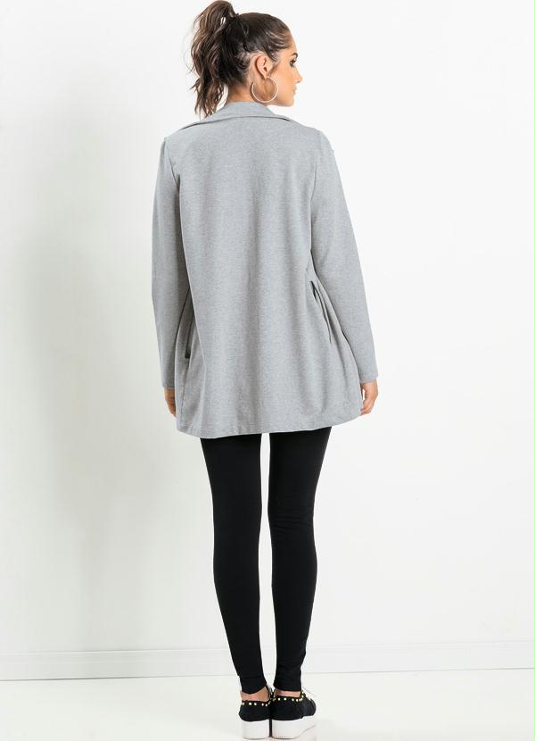 Quintess - Casaco Oversized Mescla 4
