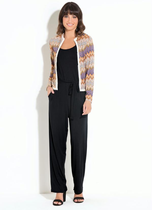 Outlet - Casaquinho Quintess Chevron 3