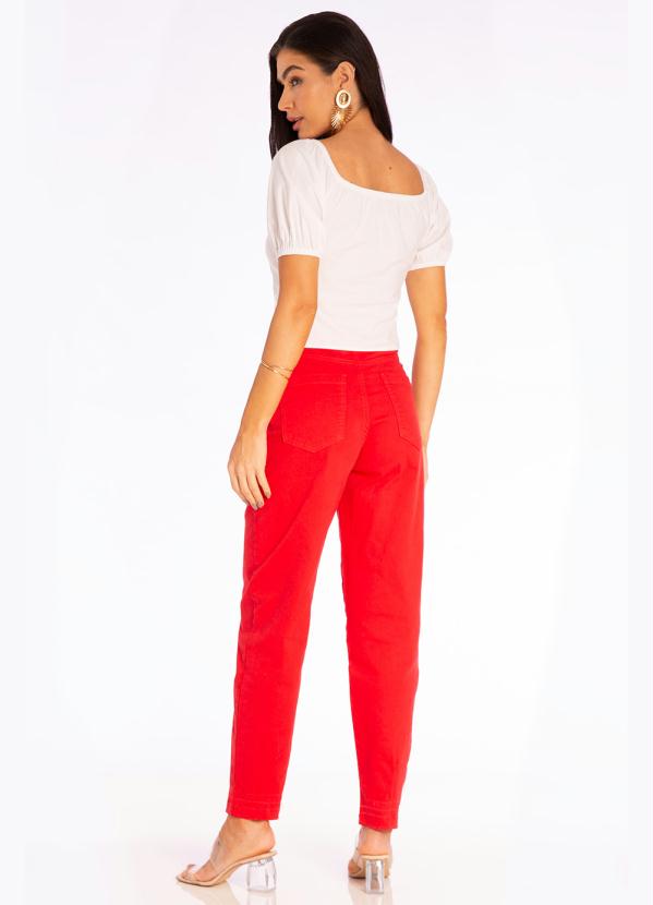 Doce Trama - Blusa Ciganinha com Argola Branco 4