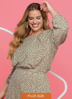 Maelle - Blusa Feminina Adulto Marrom - MAELLE