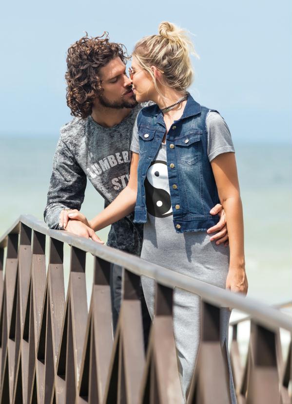 Quintess - Colete Jeans Quintess com Bolsos 11