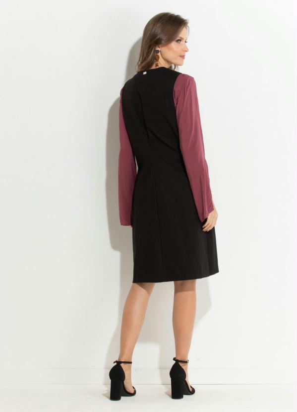 Quintess - Colete Quintess Alongado Preto 4