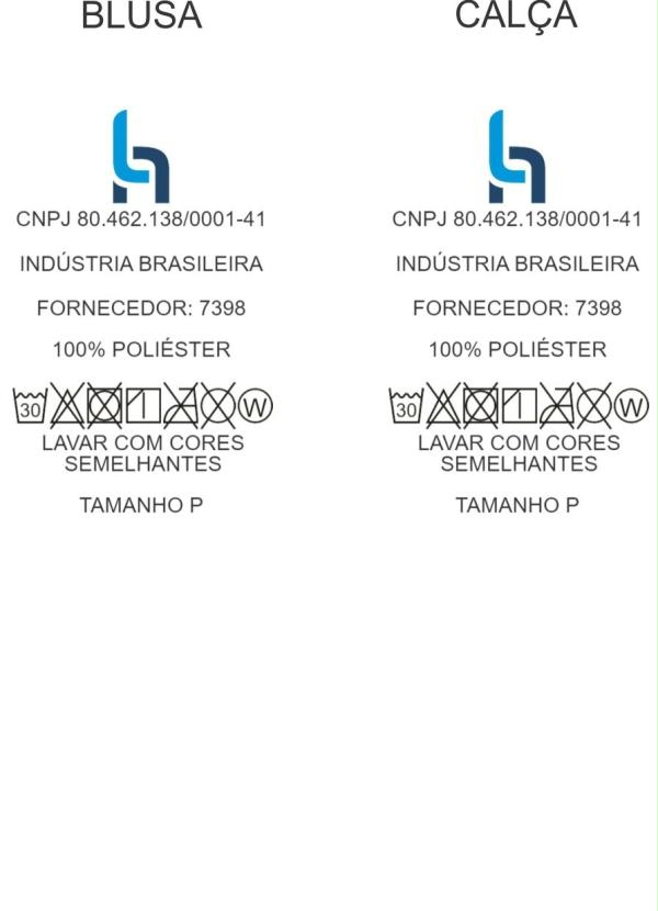 Moda Pop - Conjunto Cinza Blusa e Calça 8