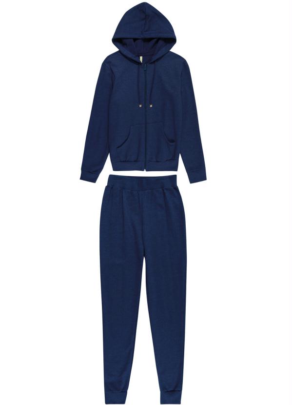 Posthaus Conjunto Moletom Feminino Adulto Conjunto Moletom