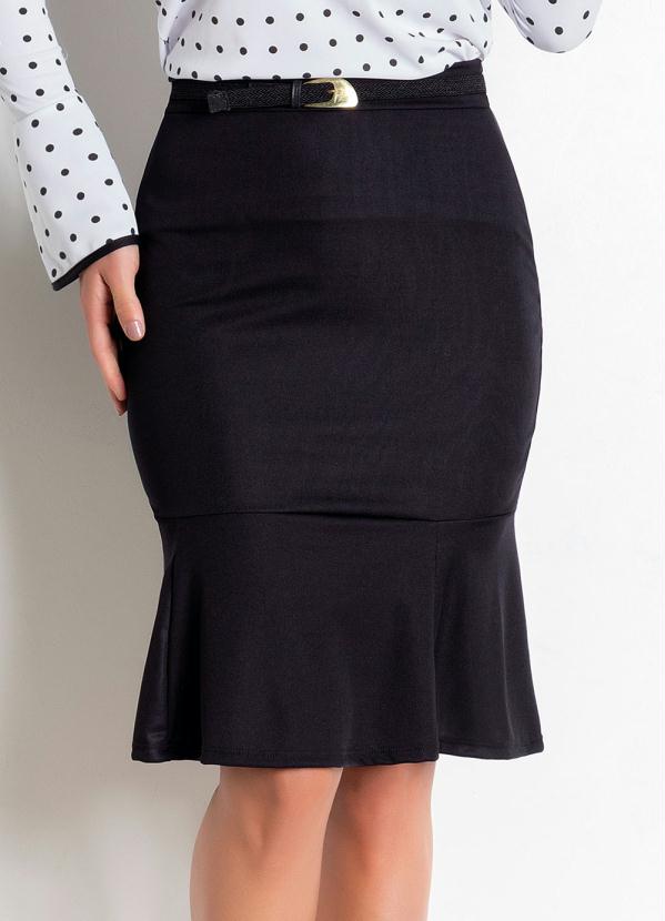 Rosalie - Conjunto Poá e Preto  com Babados 5