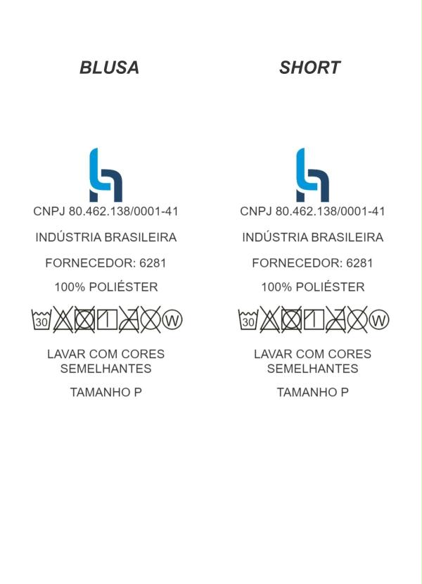 Moda Pop - Conjunto Preto e Animal Print Regata e Short 8