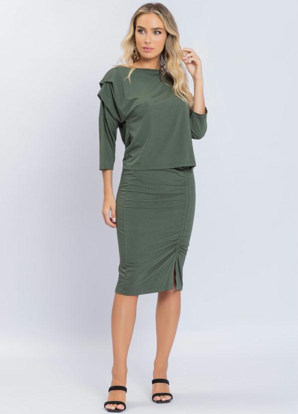 Preview - Conjunto Saia Franzida Verde 3