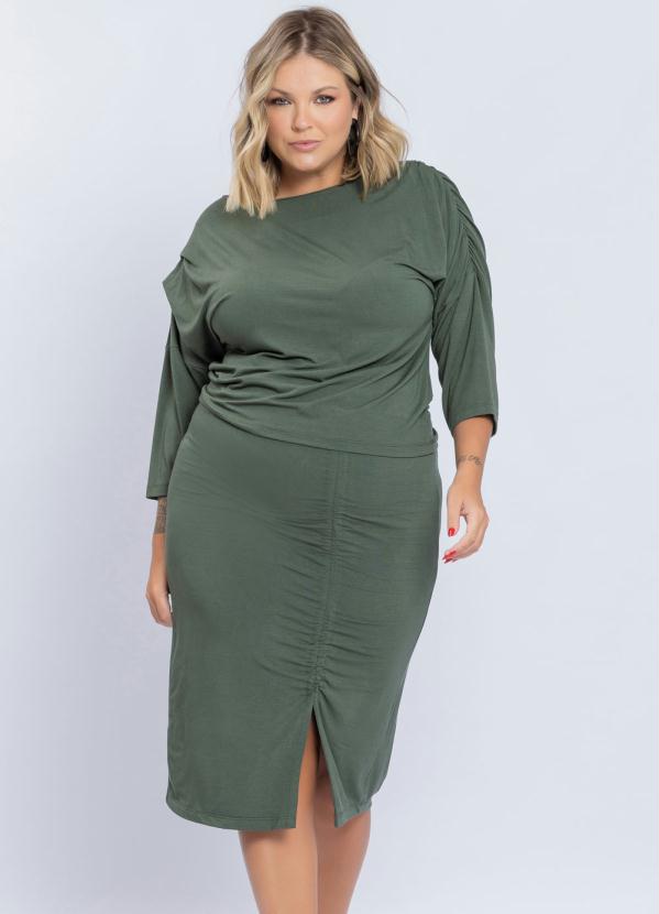 Preview - Conjunto Saia Franzida Verde 6