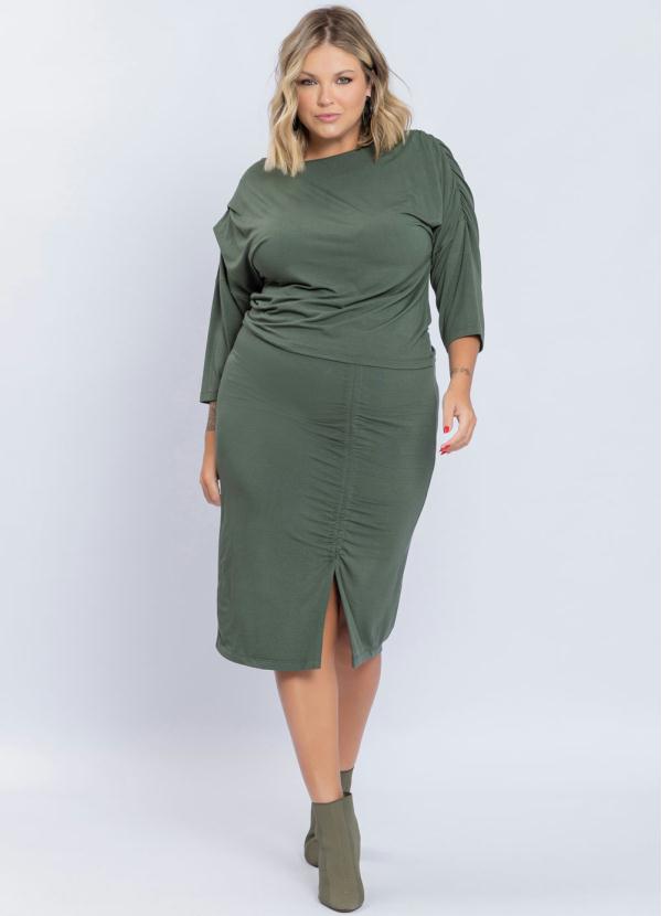 Preview - Conjunto Saia Franzida Verde 8