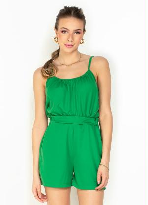 Moda Pop - Conjunto Verde Blusa e Short - MODA POP
