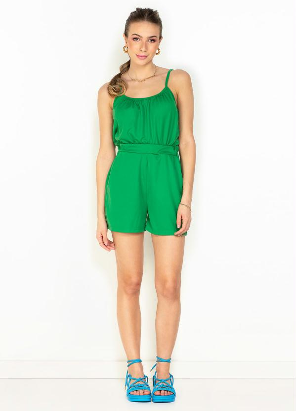Moda Pop - Conjunto Verde Blusa e Short 4