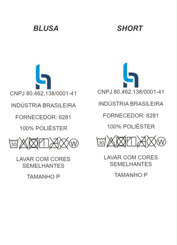 Moda Pop - Conjunto Verde Blusa e Short 6