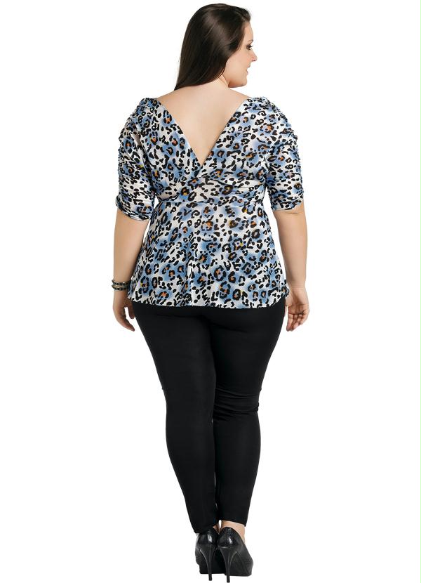 Marguerite - Conjunto Bata Estampada e Legging Preta 8