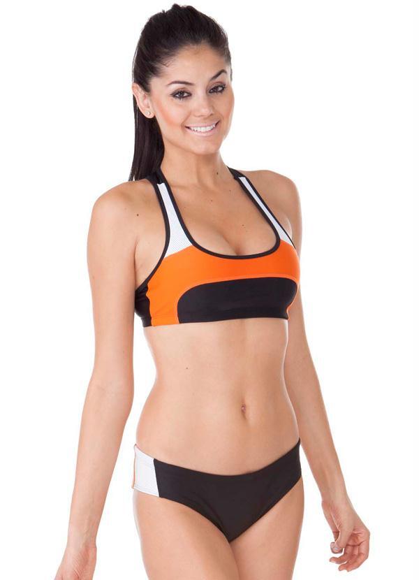 Boa Forma - Conjunto Boa Forma Marcyn Fitness Laranja