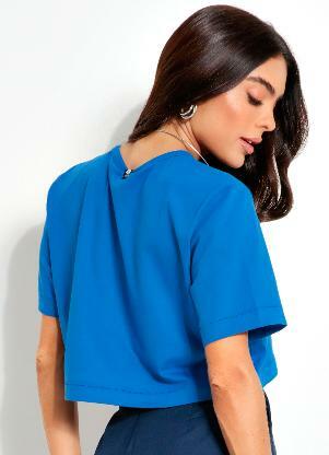 Colcci - Camiseta Azul - COLCCI