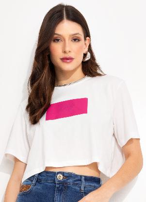 Colcci - Camiseta Off White - COLCCI