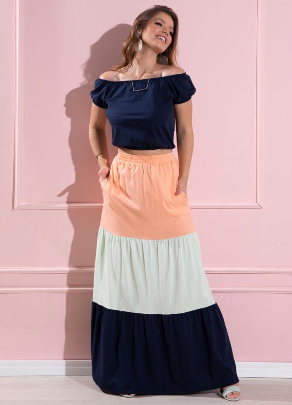 Quintess - Cropped Marinho Ciganinha 3