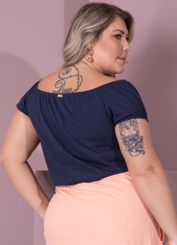 Quintess - Cropped Marinho Ciganinha 7