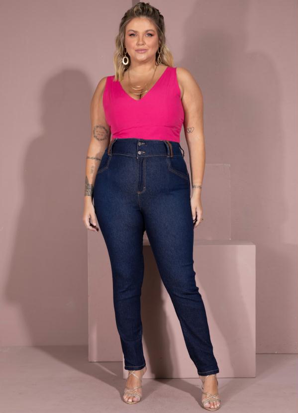 Quintess - Top Pink com Alças Largas 14