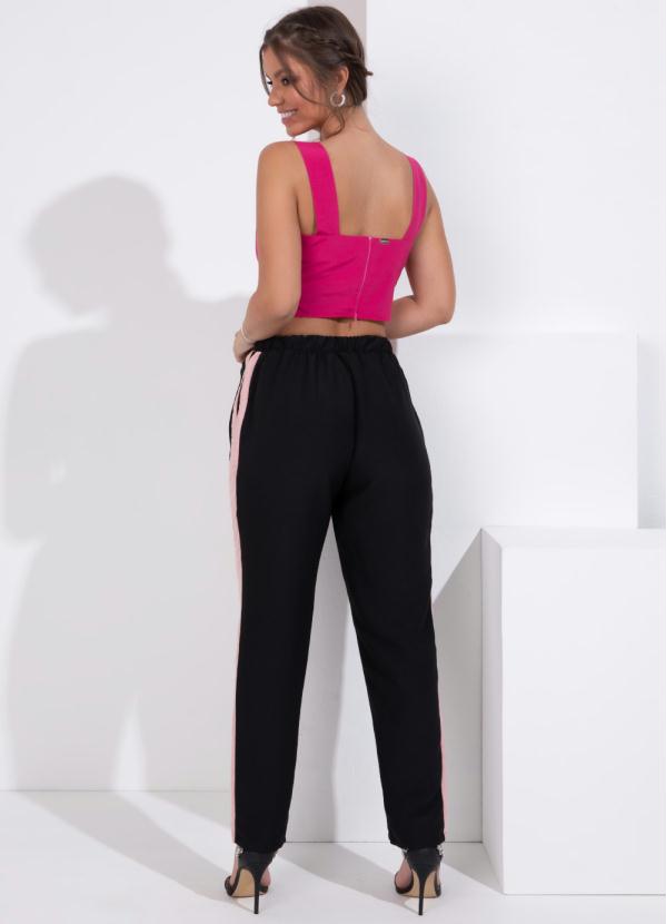 Quintess - Top Pink com Alças Largas 4