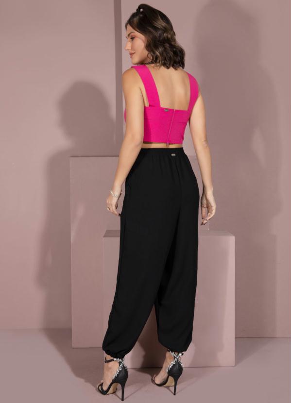 Quintess - Top Pink com Alças Largas 9