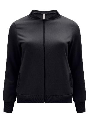 Lunender Mais Mulher - Jaqueta Moletom Felpado Preto - LUNENDER MAIS MULHER