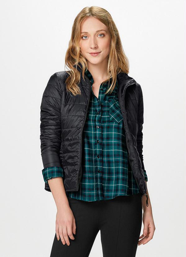 Malwee - Jaqueta Puffer Preto