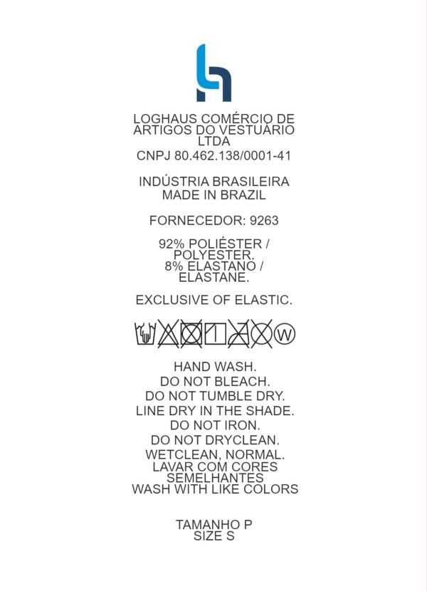 Quintess - Macacão Floral Barrado Preto em Malha Fria 8