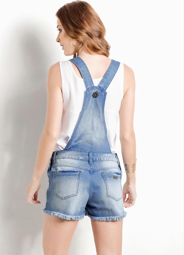 Ah - Jardineira Jeans Destroyed Ana Hickmann 2