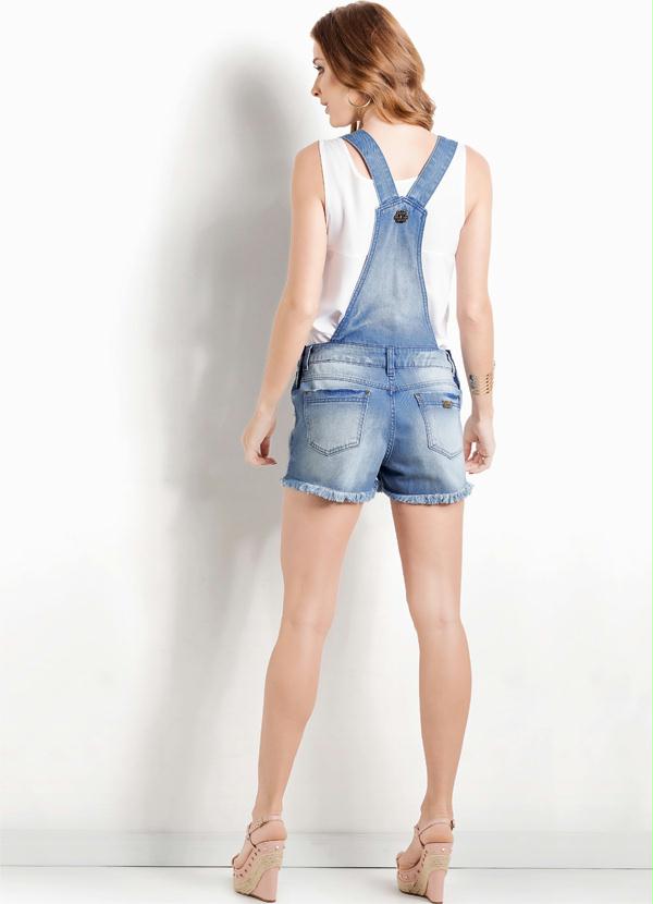 Ah - Jardineira Jeans Destroyed Ana Hickmann 5