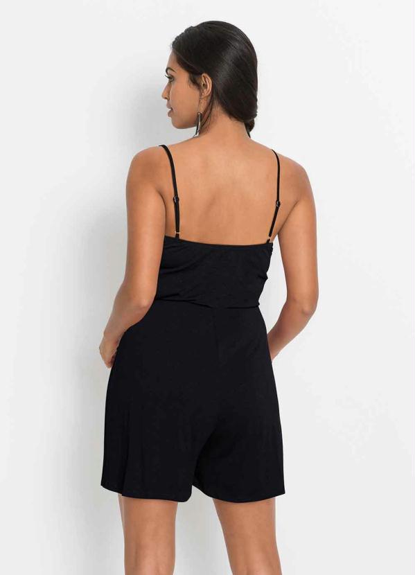 Outlet - Macaquinho de Alcinha Preto 5