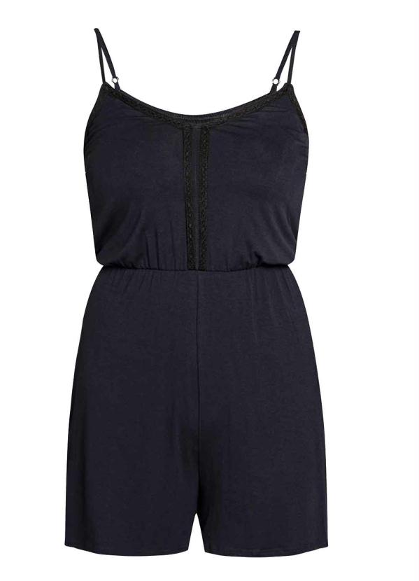 Outlet - Macaquinho de Alcinha Preto 2